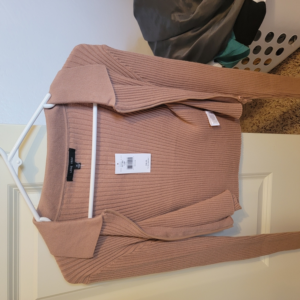 Women's Light Orange Sweater